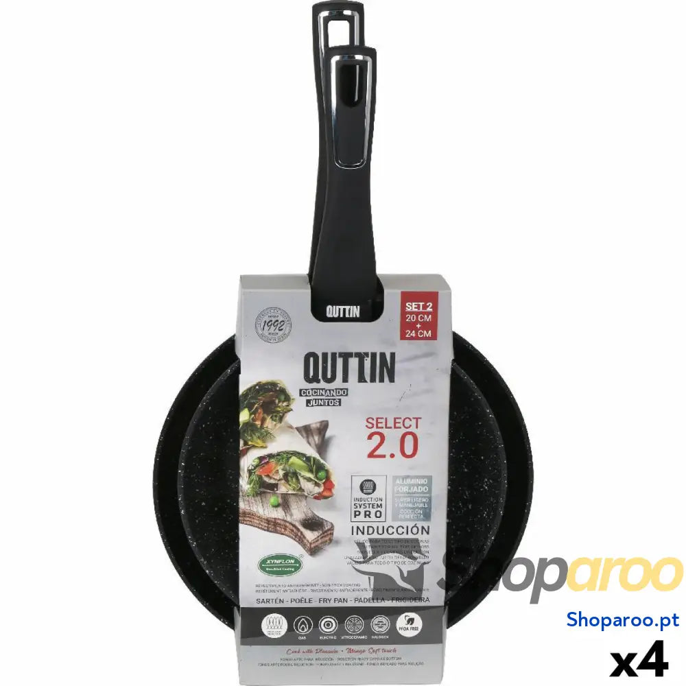 Conjunto de Frigideiras Quttin 3,5 mm (4 Unidades)
