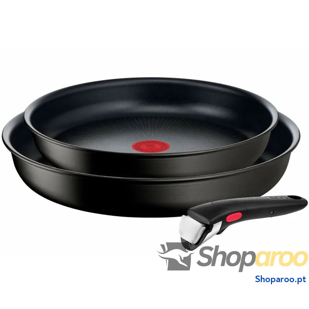 Conjunto de Frigideiras Tefal INGENIO UNLIMITED Preto
