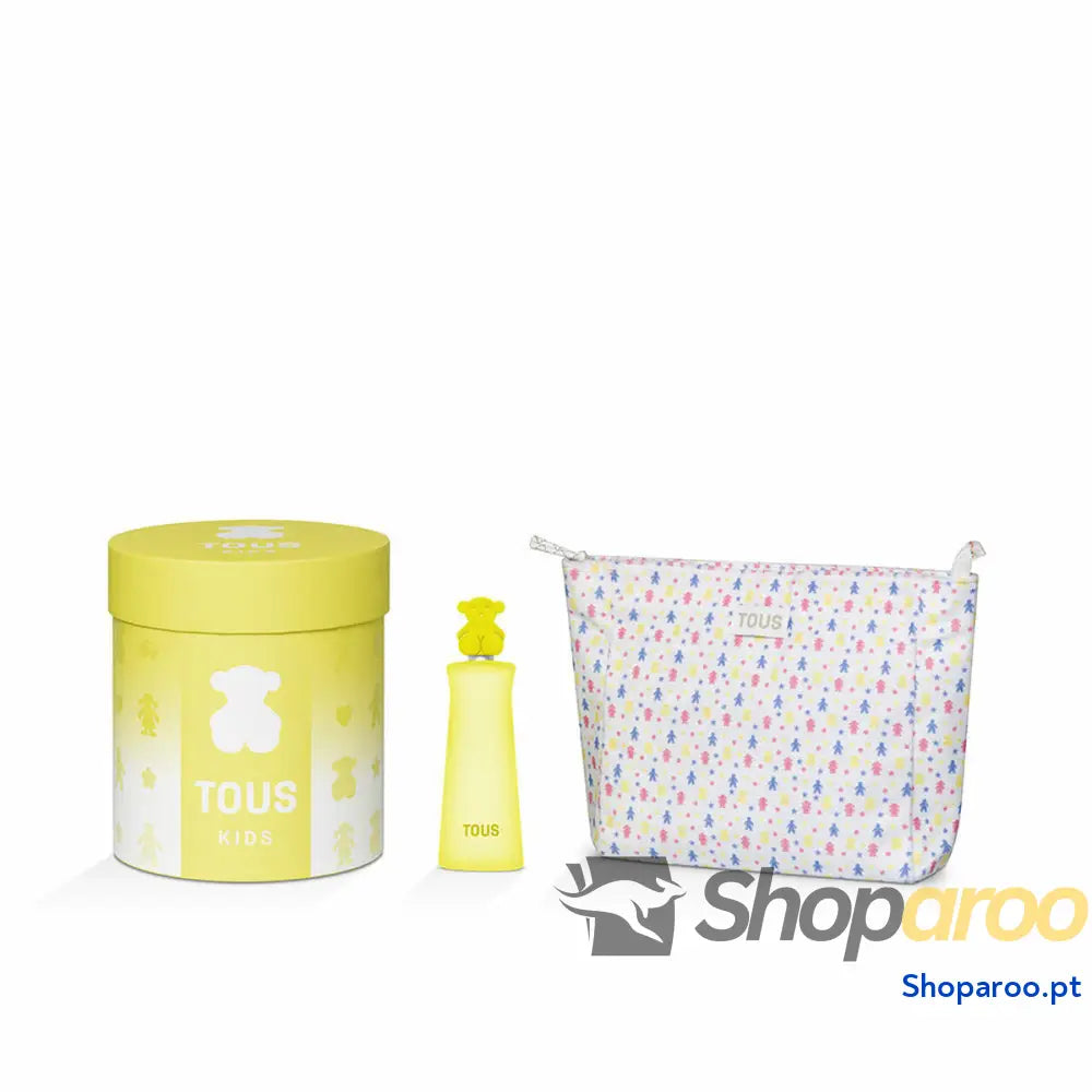 Conjunto de higiene Tous Kids Bear Amarelo 2 Peças