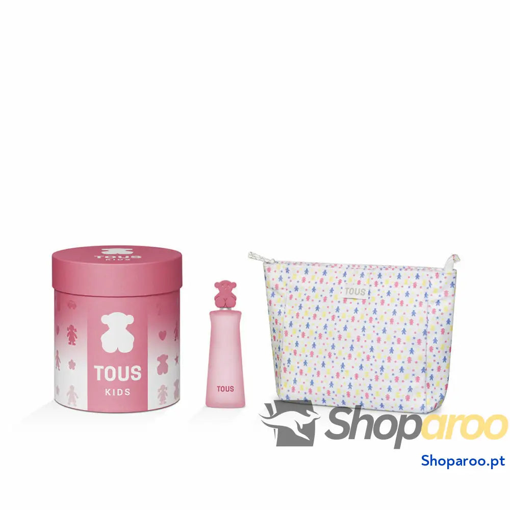 Conjunto de higiene Tous KIDS GIRL Vermelho 2 Peças