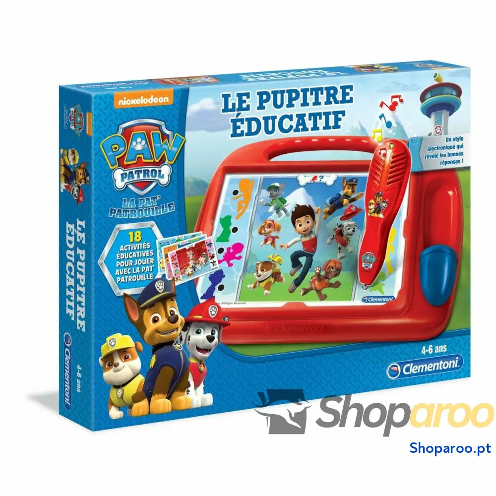 Conjunto de Jogos de Habilidade Clementoni Educational Desk Pat Patrouille