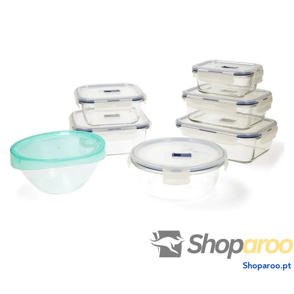 Conjunto de Lancheiras Luminarc Pure Box Active (7 pcs) Cristal (7 pcs)