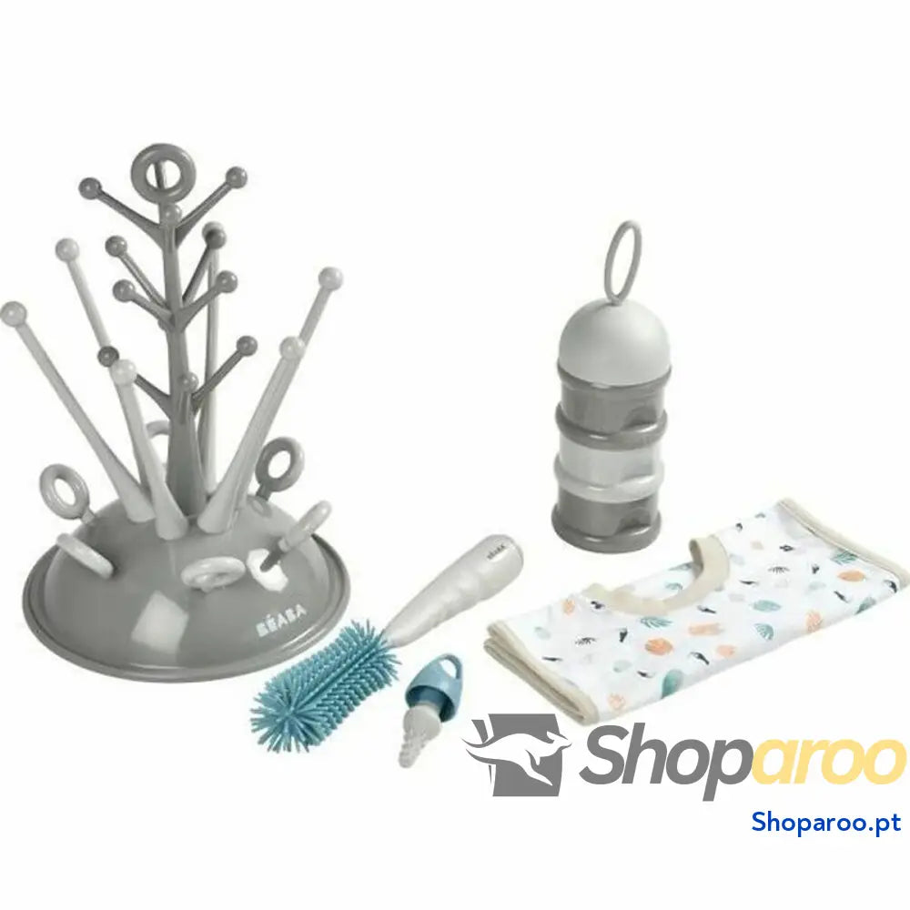 Conjunto de Louça Béaba Poliéster Silicone 4 Peças (2 Unidades)