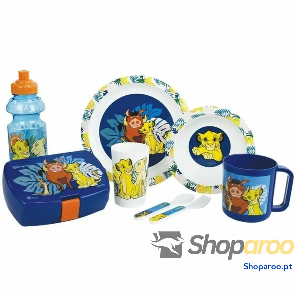 Conjunto de Louça Fun House Melamina 8 Peças