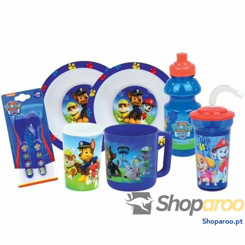 Conjunto de Louça Fun House PAW PATROL
