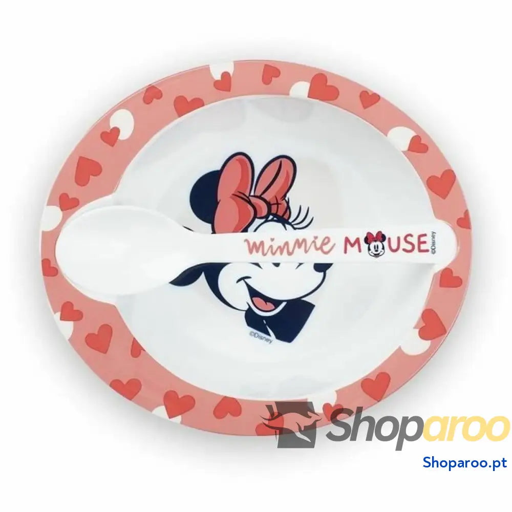 Conjunto de Louça ThermoBaby Minnie Microwave Meal Set Bowl + Spoon