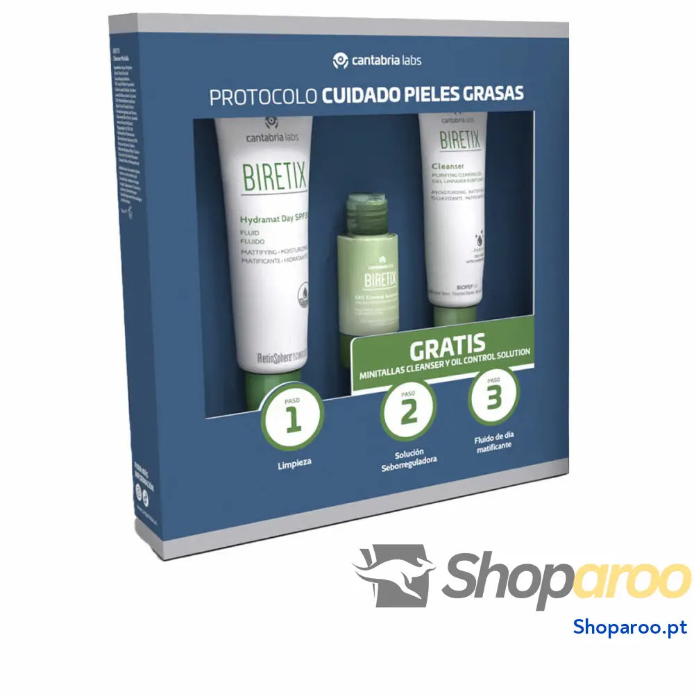 Conjunto de Maquilhagem BIRETIX BIRETIX HYDRAMAT DAY 3 Peças
