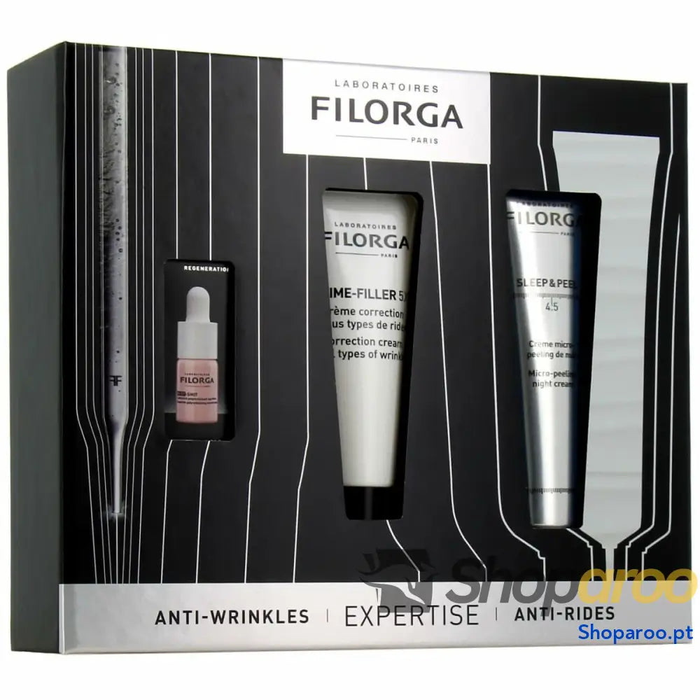 Conjunto de Maquilhagem Filorga SLEEP AND PEEL 3 Peças