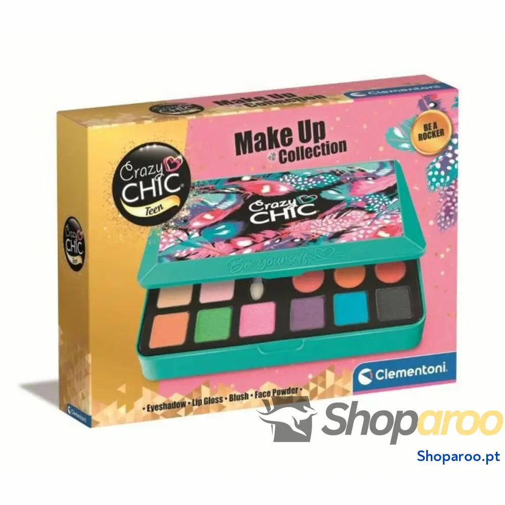 Conjunto de Maquilhagem Infantil Clementoni Be a Rocker 8 cores