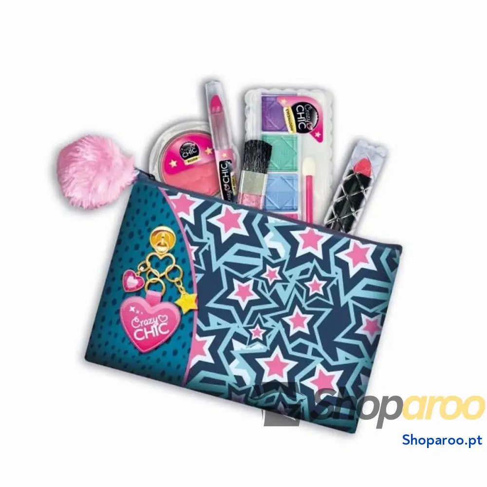 Conjunto de Maquilhagem Infantil Clementoni Crazy Chic Multicolor
