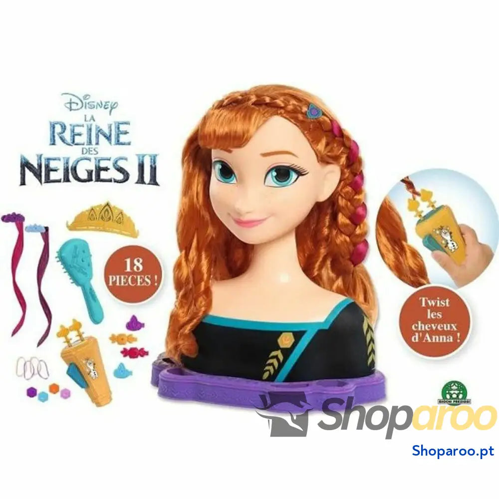 Conjunto de Maquilhagem Infantil Disney Princess Frozen 2 Anna Multicolor