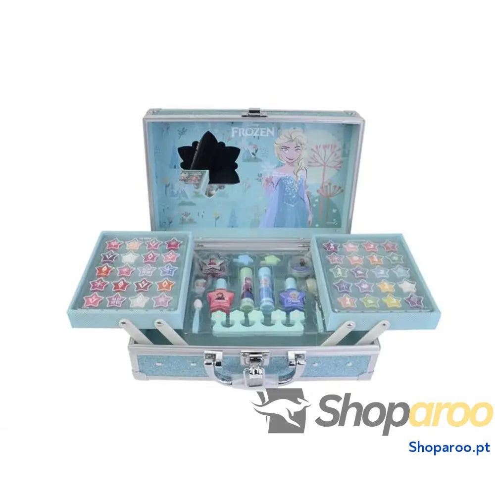 Conjunto de Maquilhagem Infantil Frozen 25 x 19,5 x 8,7 cm