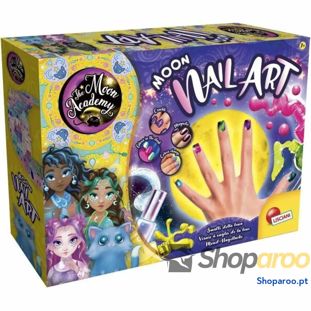 Conjunto de Maquilhagem Infantil Lisciani Giochi Magic Nail Polish Kit