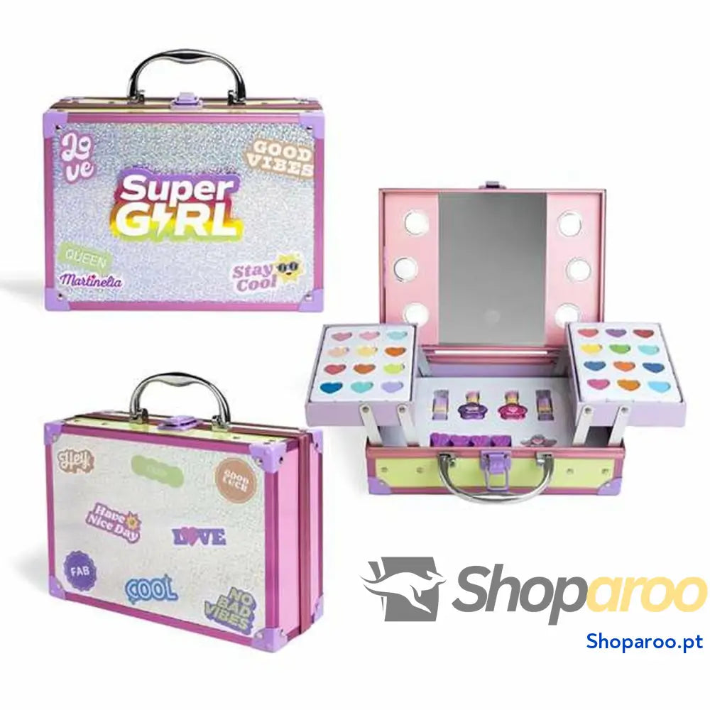 Conjunto de Maquilhagem Infantil Martinelia 25 x 19 x 9 cm