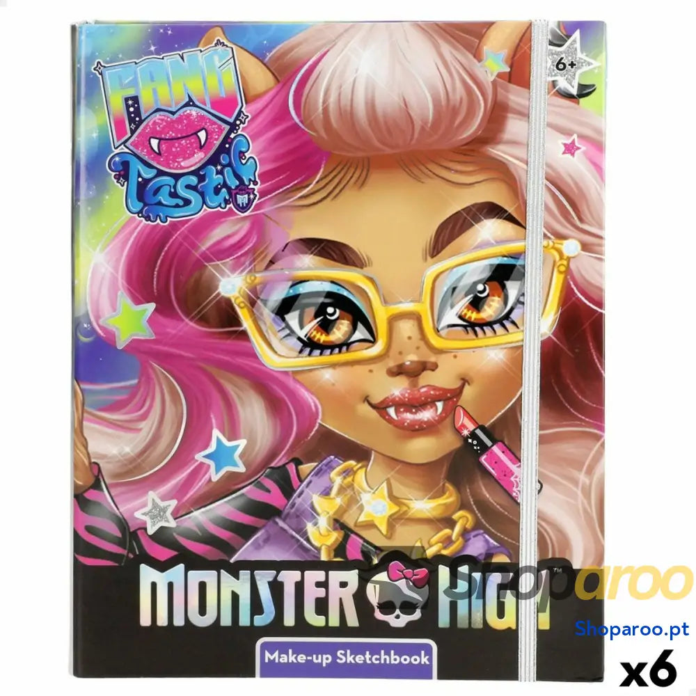 Conjunto de Maquilhagem Infantil Monster High (6 Unidades)