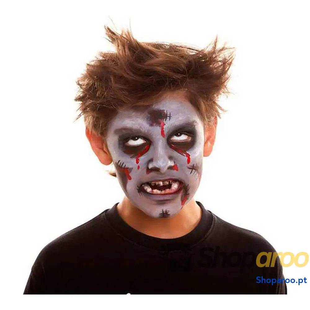 Conjunto de Maquilhagem Infantil My Other Me Halloween Zombie (24 x 20 cm)