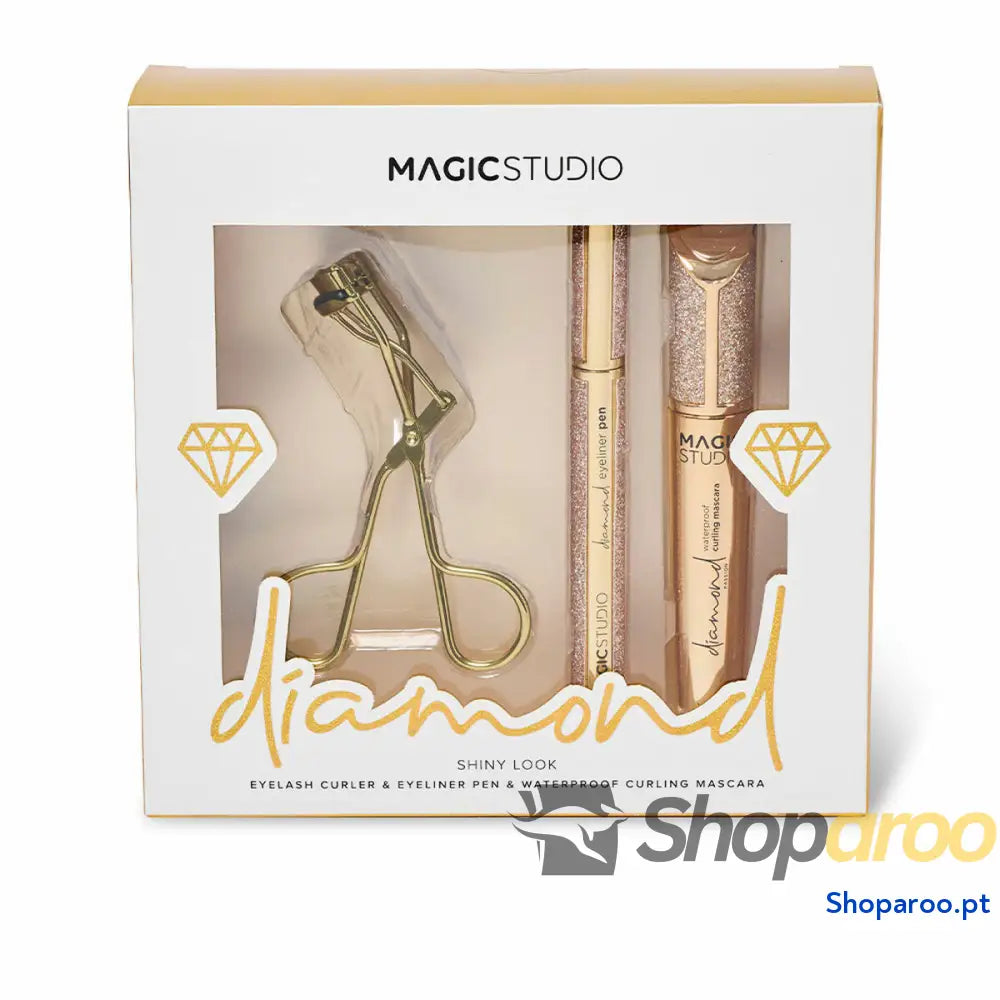Conjunto de Maquilhagem Magic Studio DIAMOND SHINY LOOK 3 Peças