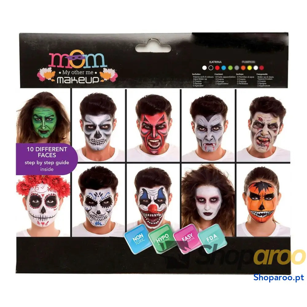 Conjunto de Maquilhagem My Other Me Deluxe Halloween Adultos (20 x 23 x 2 cm)