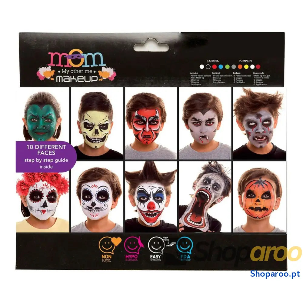 Conjunto de Maquilhagem My Other Me Deluxe Infantil Halloween (20 x 23 x 2 cm)
