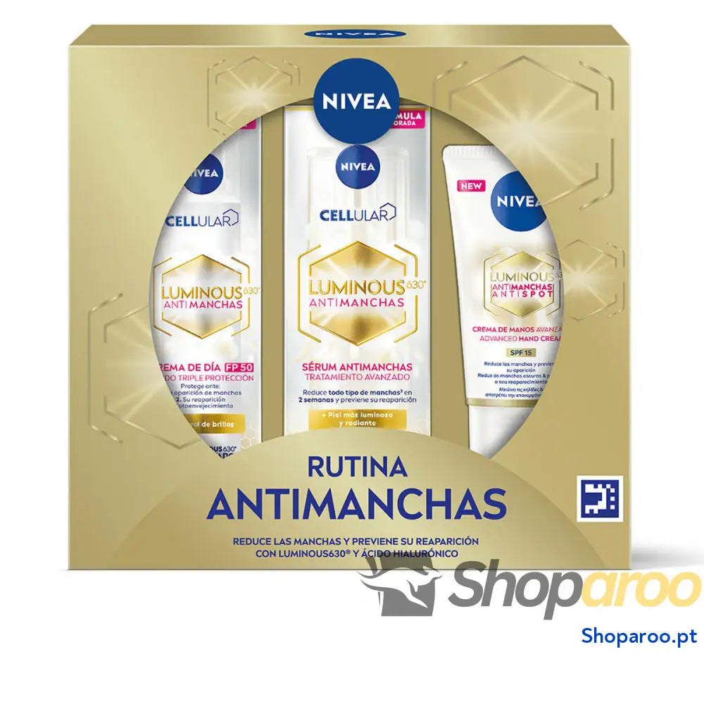 Conjunto de Maquilhagem Nivea Q10 ANTI-ARRUGAS 3 Peças