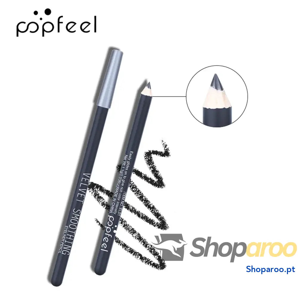 Conjunto de maquilhagem POPFEEL com sombra olhos e eyeliner