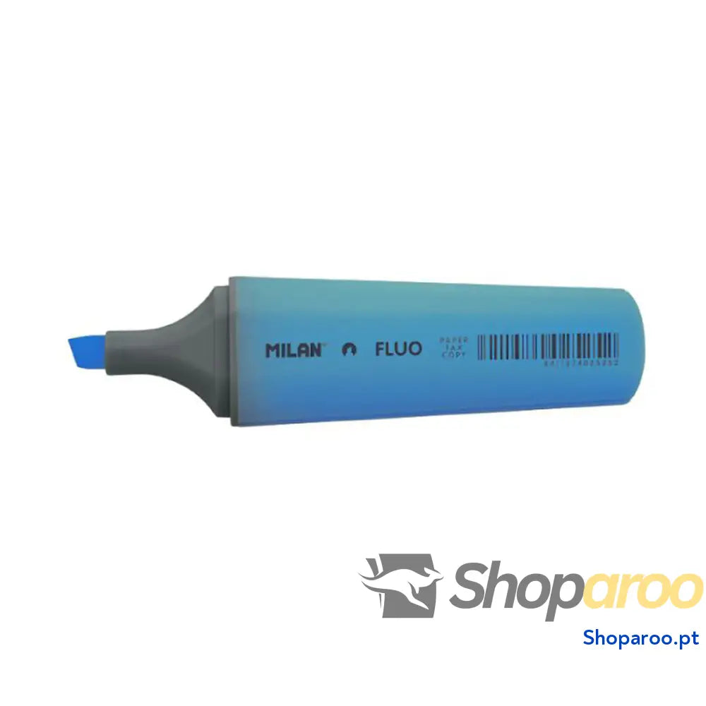 Conjunto de Marcadores Fluorescentes Milan Azul (12 Unidades)