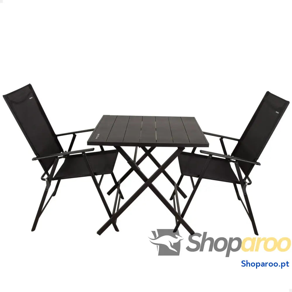 Conjunto de mesa com 2 cadeiras Aktive 75 x 70 x 75 cm (3 Peças)