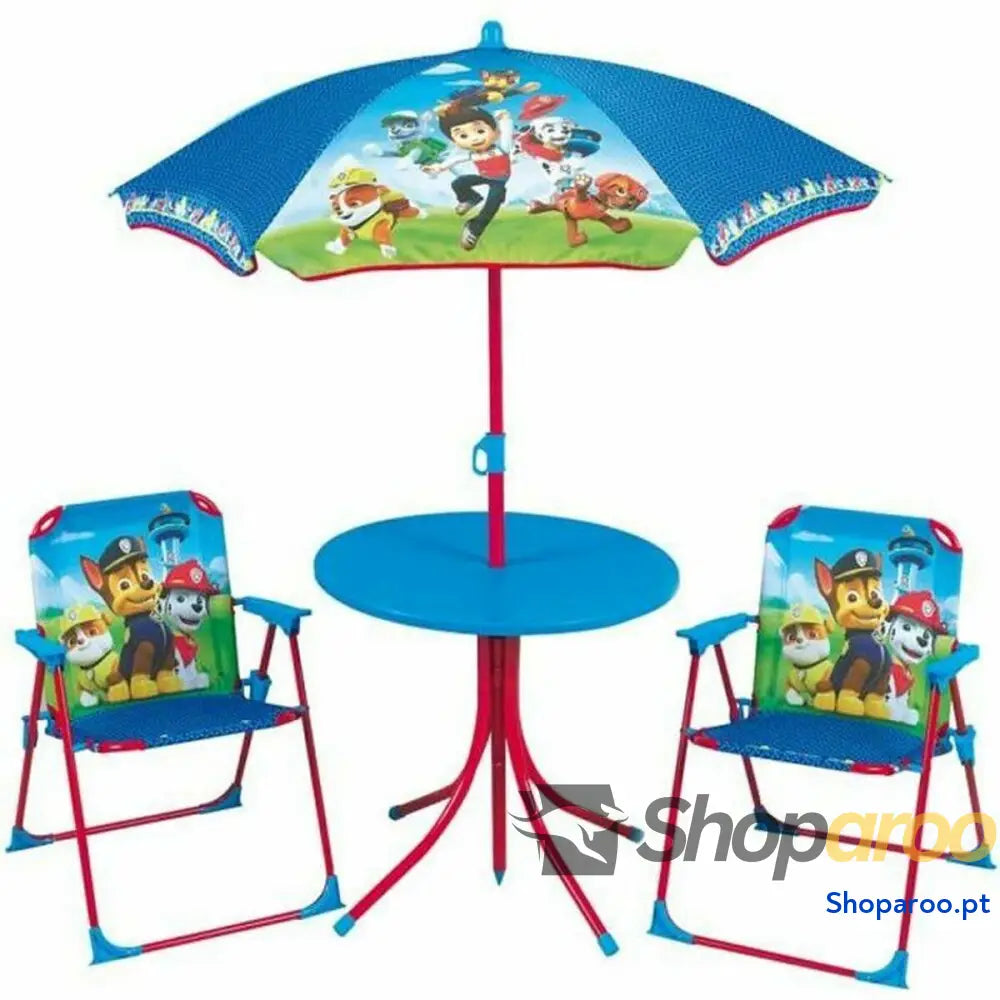 Conjunto de mesa com 2 cadeiras Fun House Pat Patrol 46 x cm 39 53