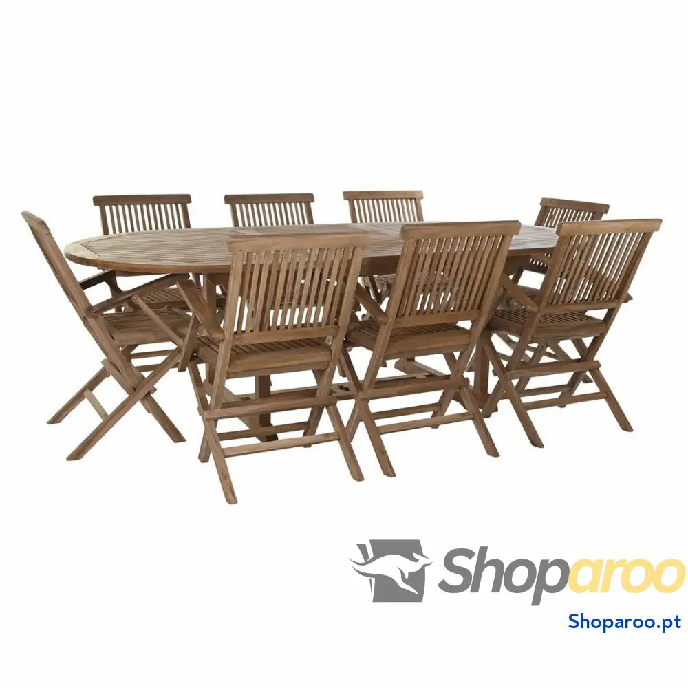 Conjunto de mesa com cadeiras DKD Home Decor 90 cm 180 x 120 x 75 cm  