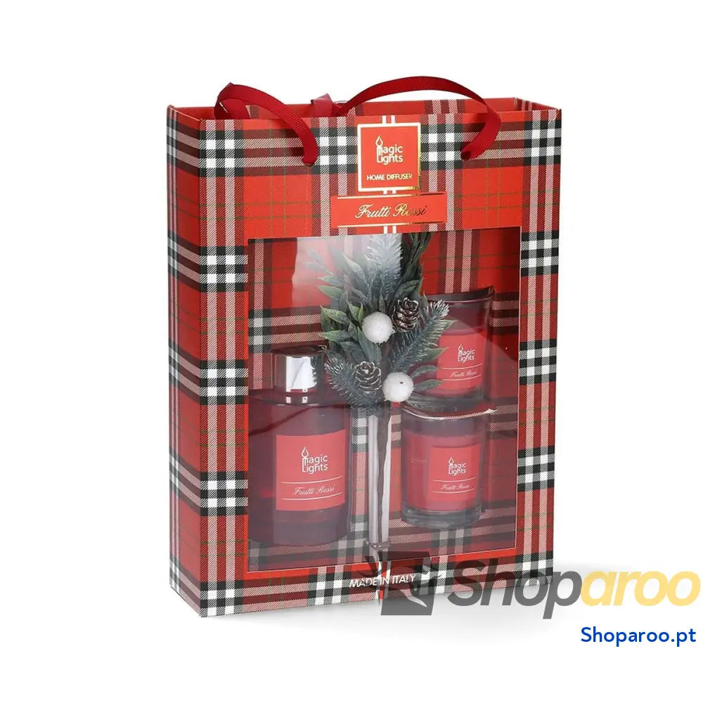 Conjunto de Oferta Magic Lights Frutos vermelhos 4 Peças