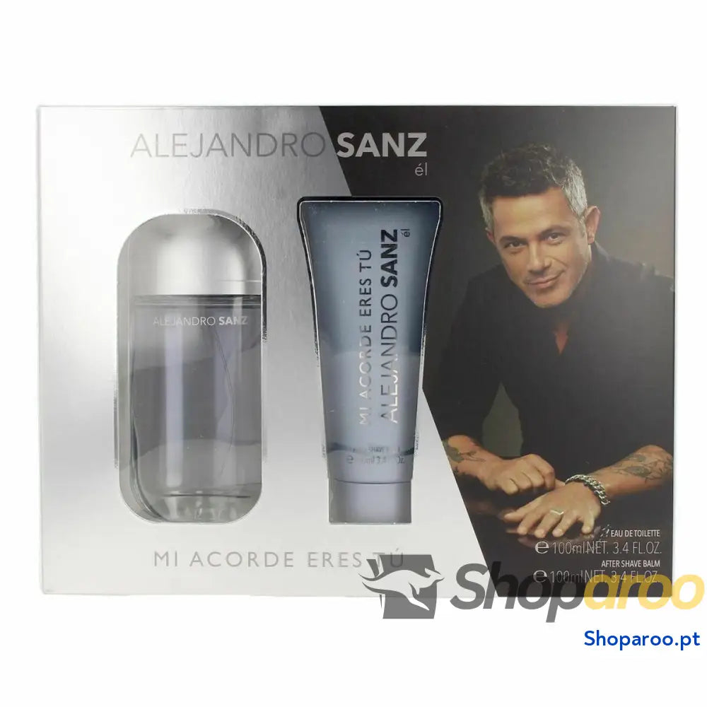 Conjunto de Perfume Homem Alejandro Sanz Mi acorde eres tú (2 pcs)