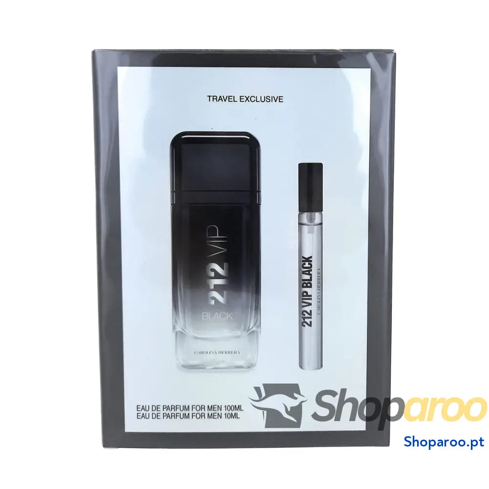 Conjunto de Perfume Homem Carolina Herrera 212 Vip Black EDP
