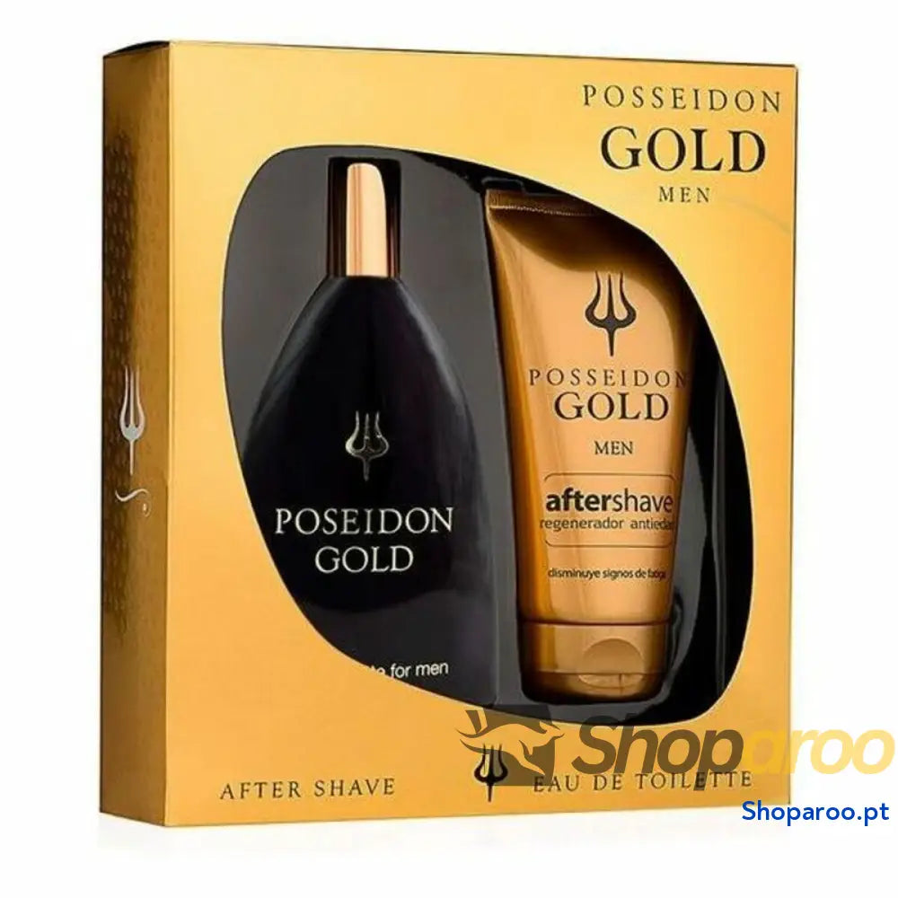 Conjunto de Perfume Homem Gold Poseidon (2 pcs) 2 Peças