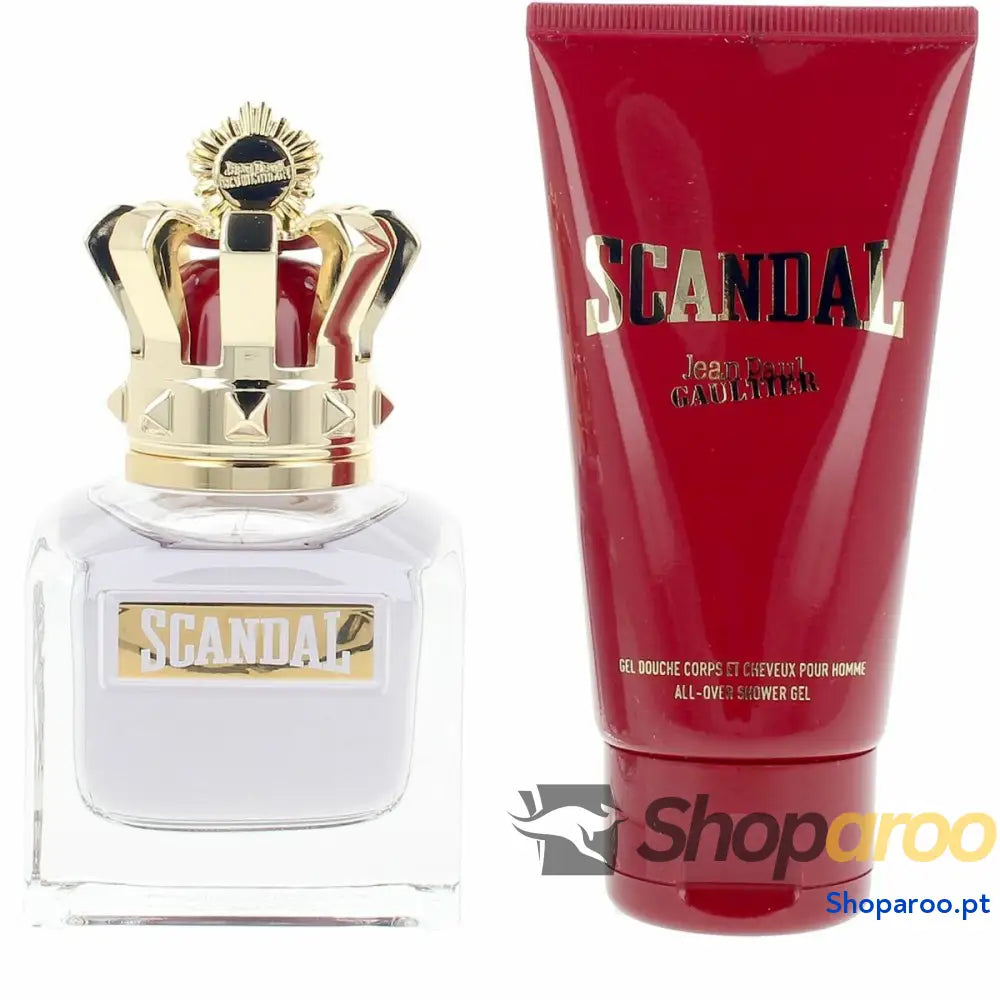 Conjunto de Perfume Homem Jean Paul Gaultier SCANDAL POUR HOMME 3 Peças