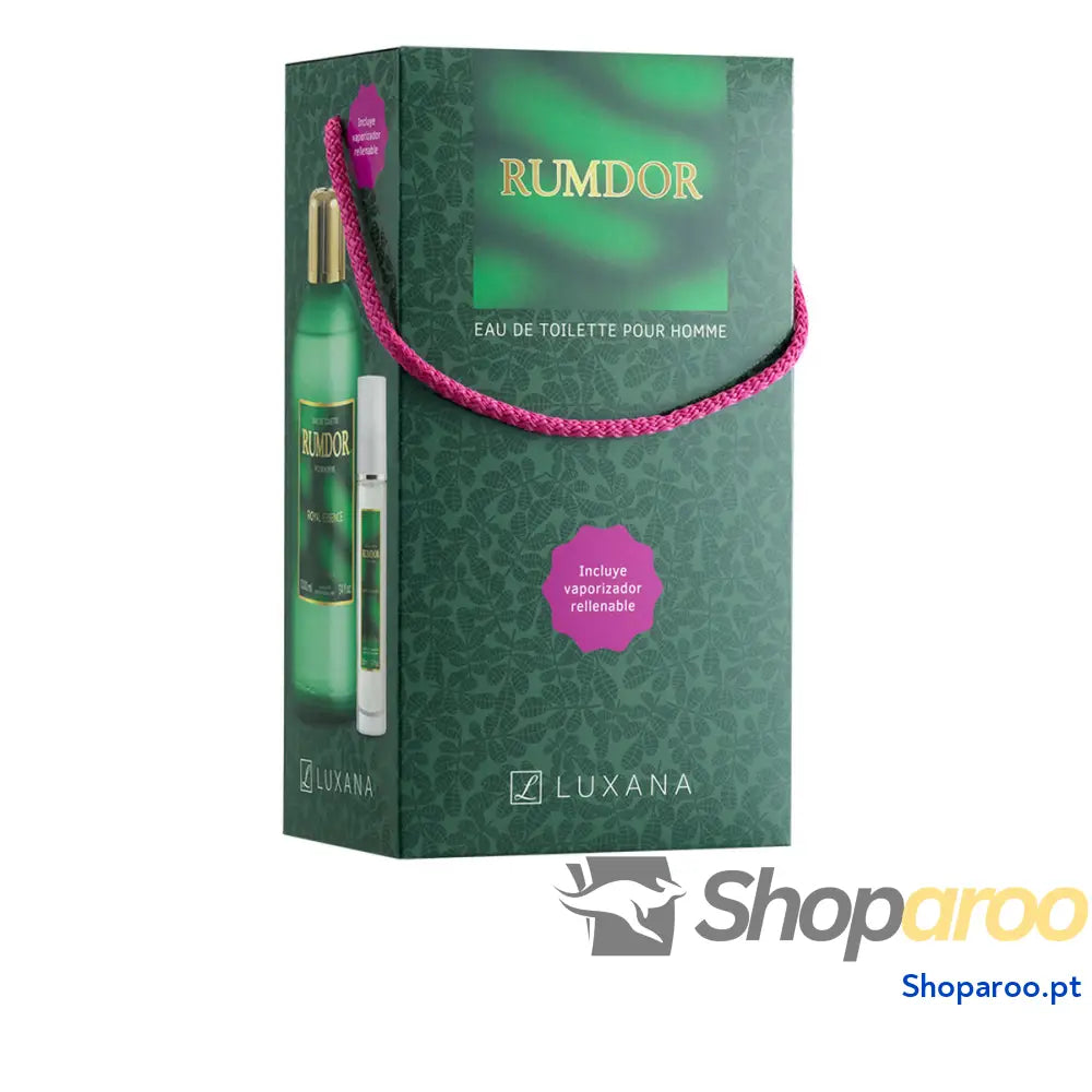 Conjunto de Perfume Homem Luxana RUMDOR EDT 2 Peças