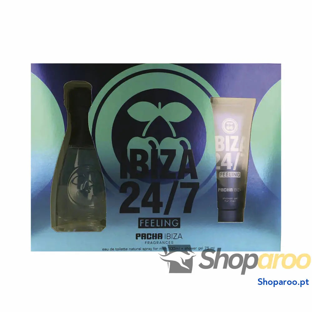 Conjunto de Perfume Homem Pacha Ibiza 24/7 Feeling 2 Peças
