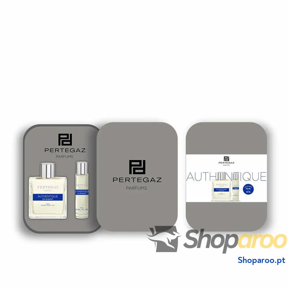 Conjunto de Perfume Homem Pertegaz AUTHENTIQUE EDT