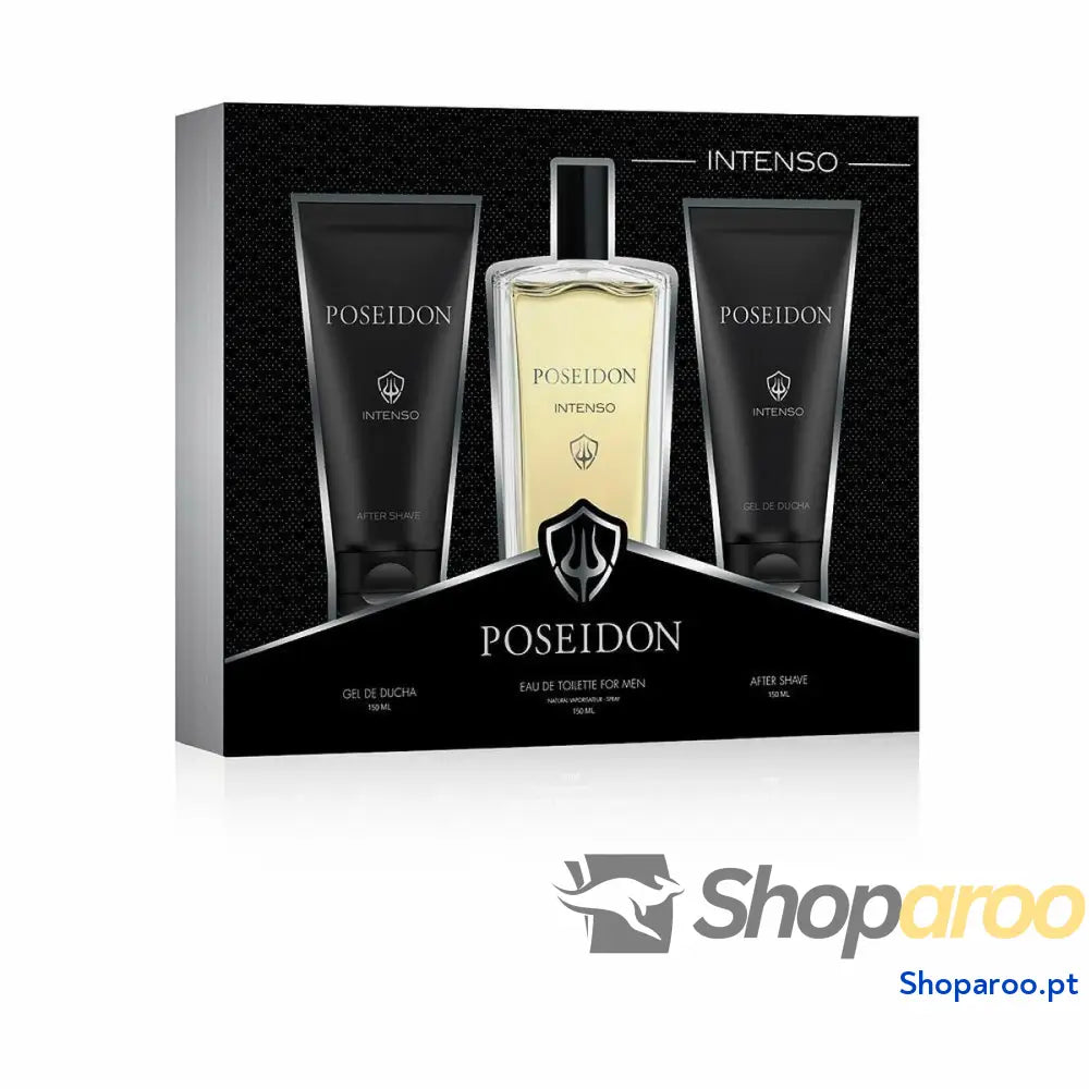 Conjunto de Perfume Homem Poseidon Intenso 3 Peças