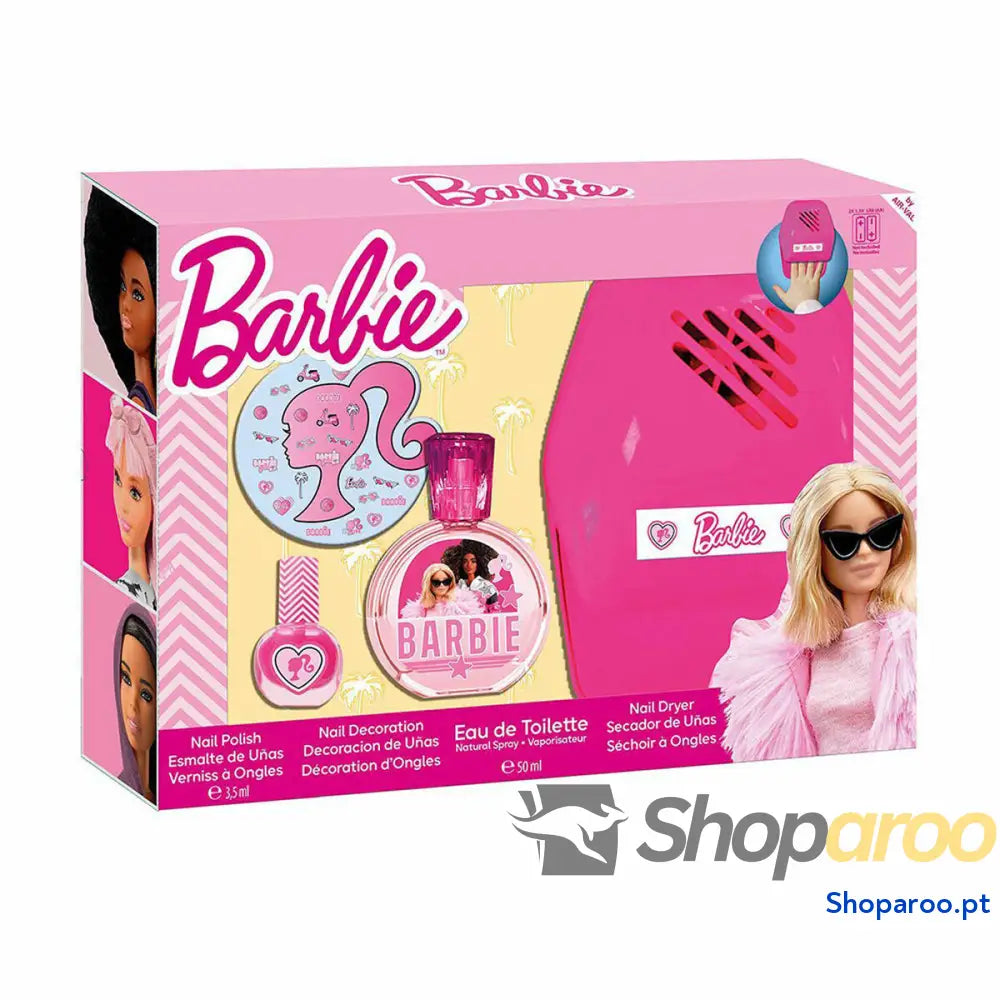 Conjunto de Perfume Infantil Barbie BARBIE 4 Peças