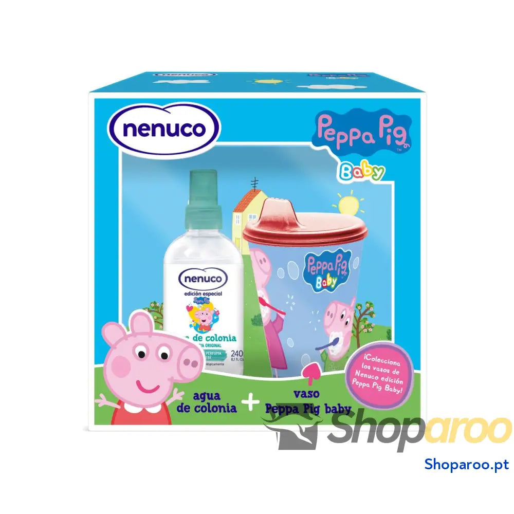 Conjunto de Perfume Infantil Nenuco Peppa Pig 2 Peças