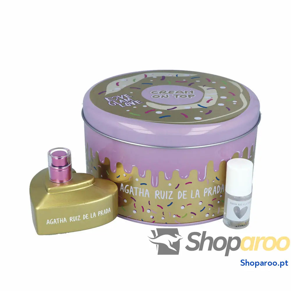 Conjunto de Perfume Mulher Agatha Ruiz De La Prada Love Glam Love 2 Peças