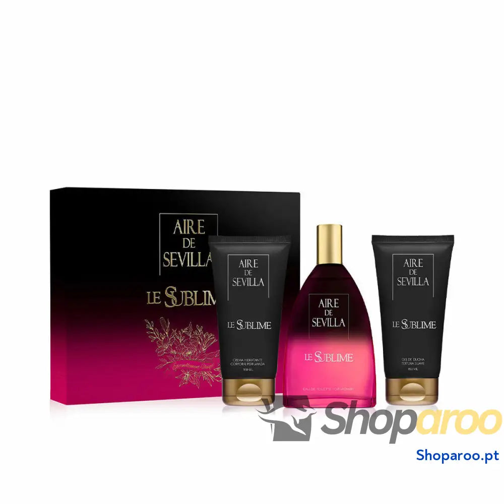 Conjunto de Perfume Mulher Aire Sevilla Le Sublime EDT 3 Peças