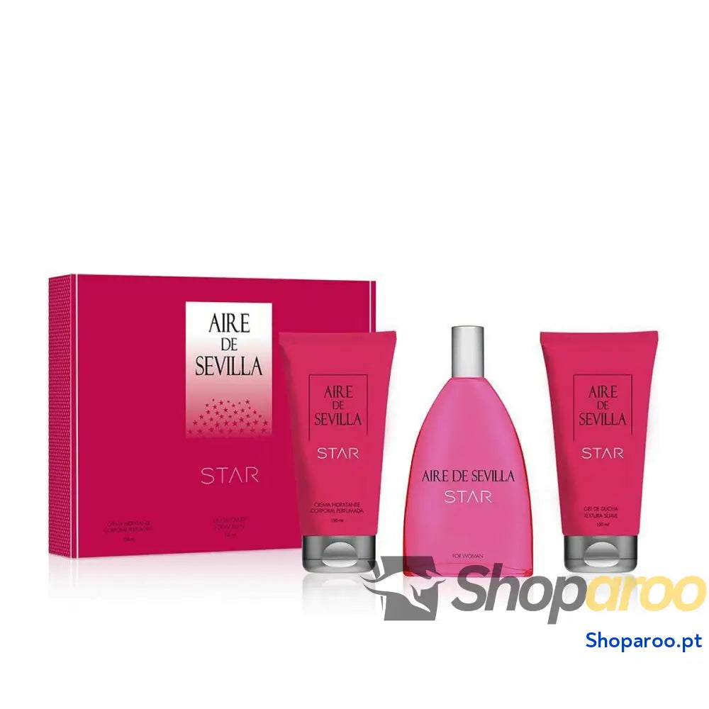 Conjunto de Perfume Mulher Aire Sevilla Star 3 Peças
