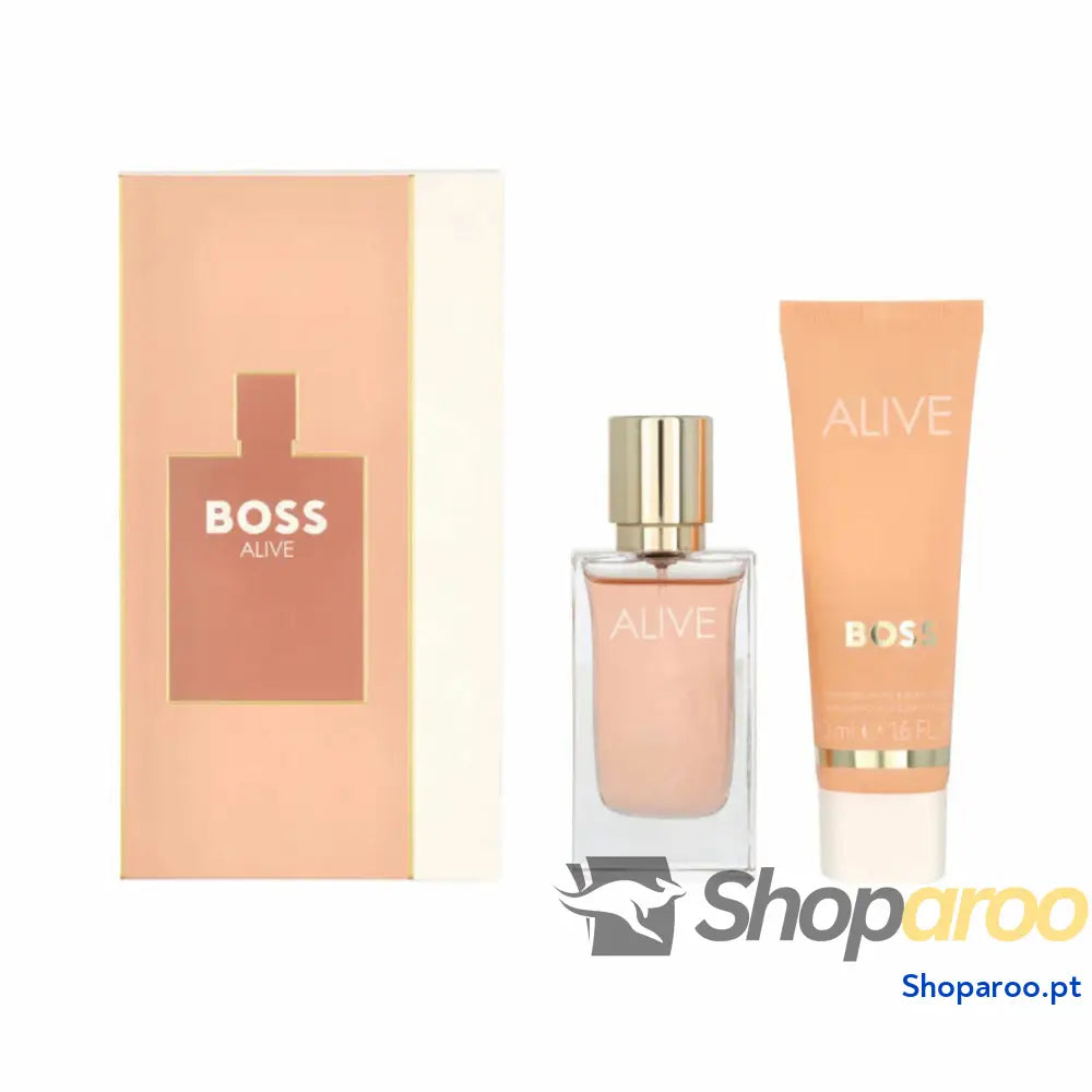 Conjunto de Perfume Mulher BOSS ALIVE