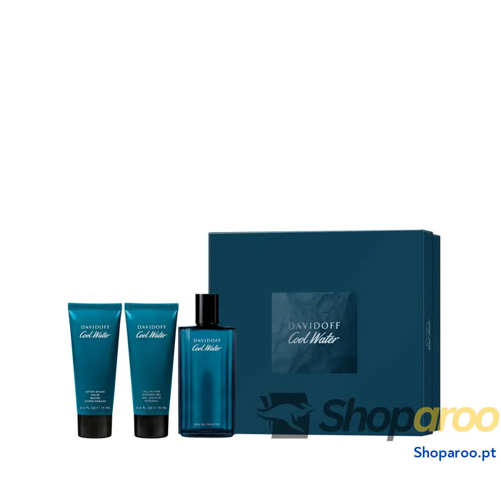 Conjunto de Perfume Mulher Davidoff COOL WATER 3 Peças