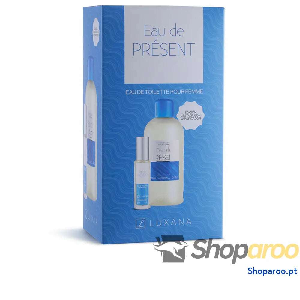 Conjunto de Perfume Mulher Luxana Eau De Present 2 Peças