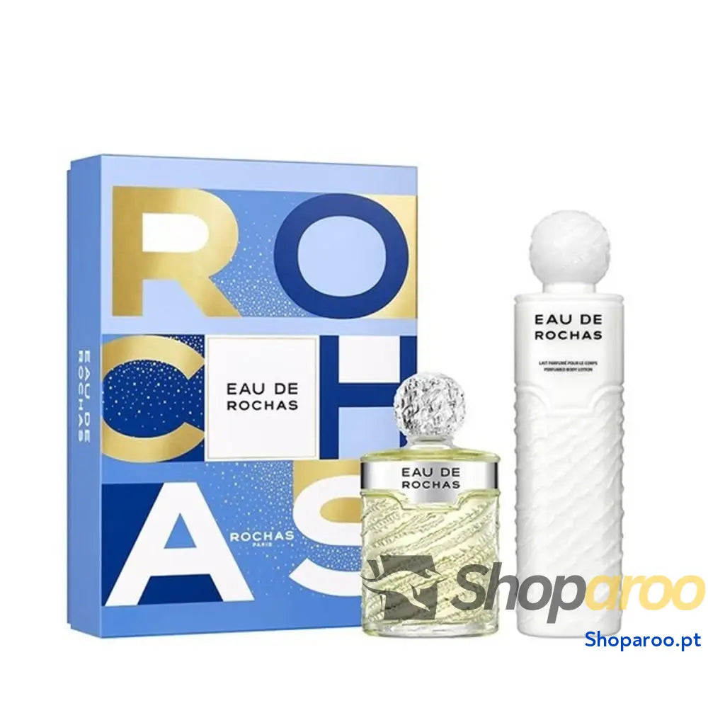 Conjunto de Perfume Mulher Rochas EAU DE ROCHAS 2 Peças