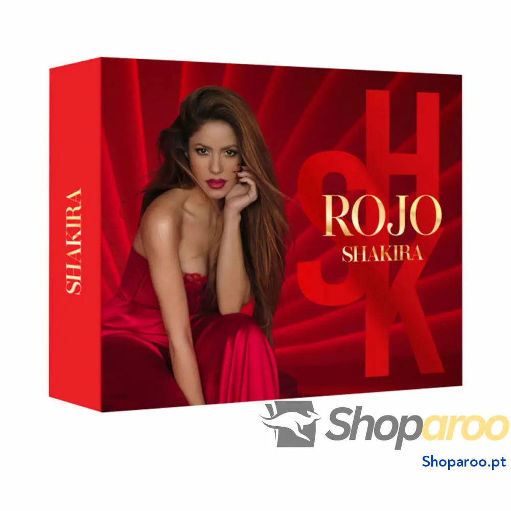 Conjunto de Perfume Mulher Shakira Vermelho 2 Peças
