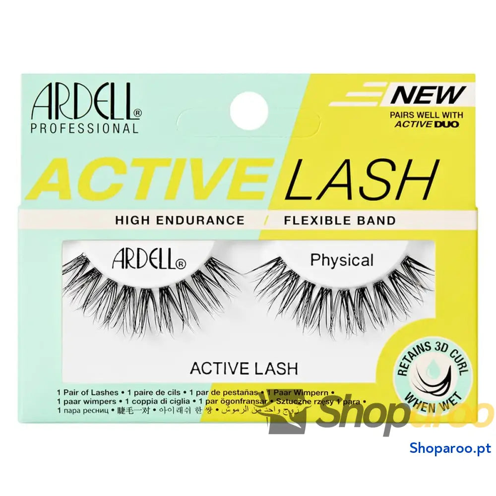 Conjunto de pestanas postiças Ardell Active Lashes Physical