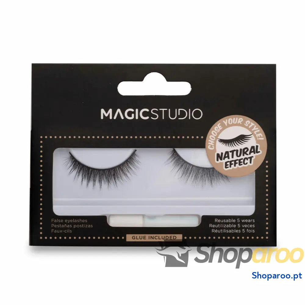 Conjunto de pestanas postiças Magic Studio Vegan (1 Unidade)